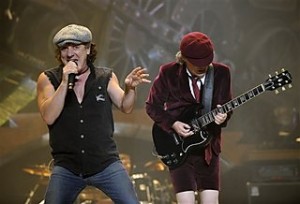 Brian Johnson, Angus Young