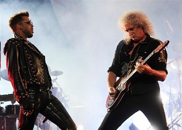 Queen + Adam Lambert perform at United Center, Chicago, Ill. 6/19/14