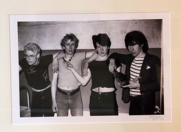 Early photographs of U2 1978-81 by photographer Patrick Brocklebank at the Little Museum St Stephen's Green Dublin